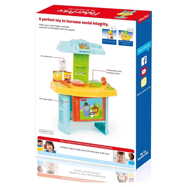 Fisher Price Şefin Mutfak Seti 1820 - Görsel 3