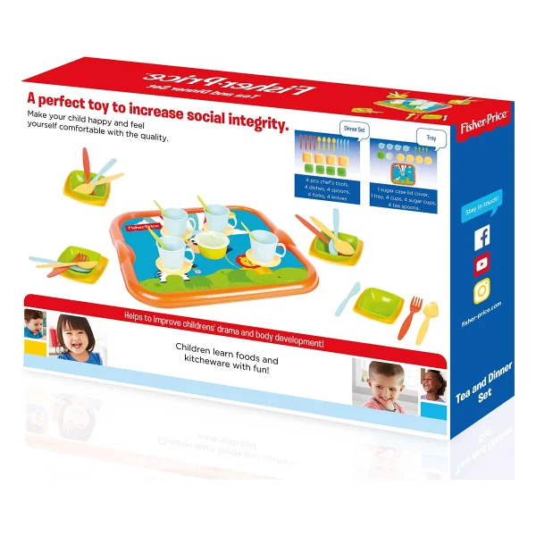 Fisher Price Çay Seti 1821 - Görsel 3