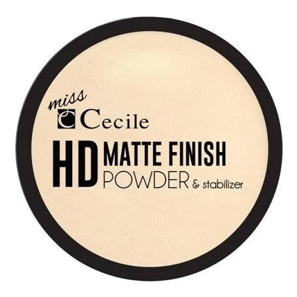 Cecile Miss HD Matte Finish Powder & Stabilizer Kompakt Pudra - Görsel 5