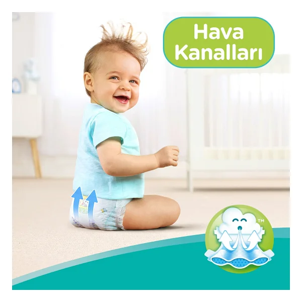 Prima Aktif 3 Numara Midi 45'li Bebek Bezi - Görsel 4