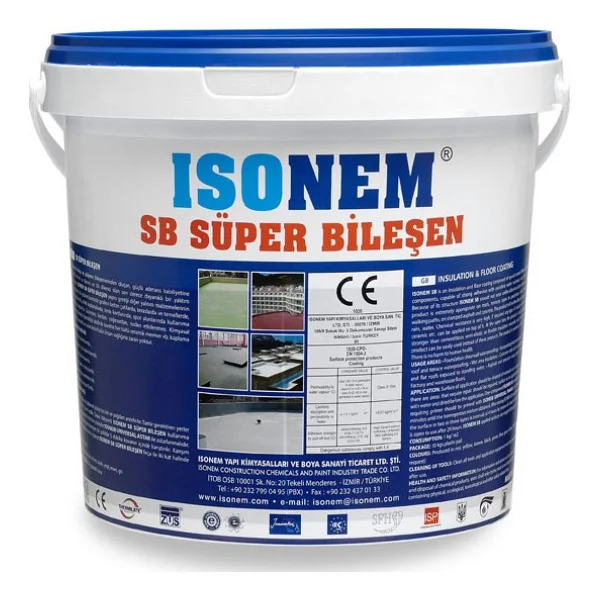 Isonem Sb 5 Kg Süper Bileşen Su Yalıtım Boyası - Görsel 2