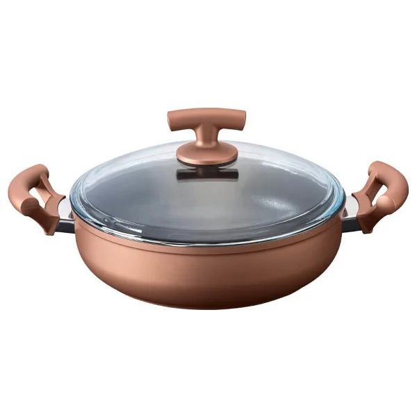 Nehir Titanyum Basık Karnıyarık-Pilav Tenceresi 26 Cm - Görsel 2