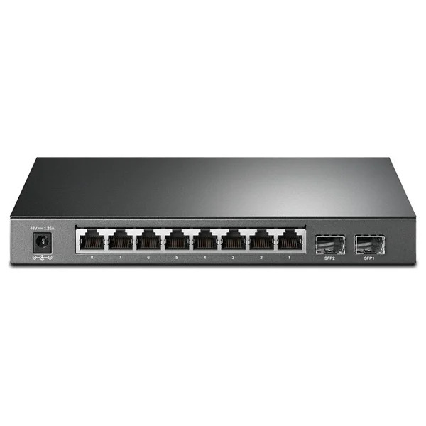 Tp-Link Tl-Sg2210p 8 Port 10/100/1000 Mbps Gigabit Switch - Görsel 4