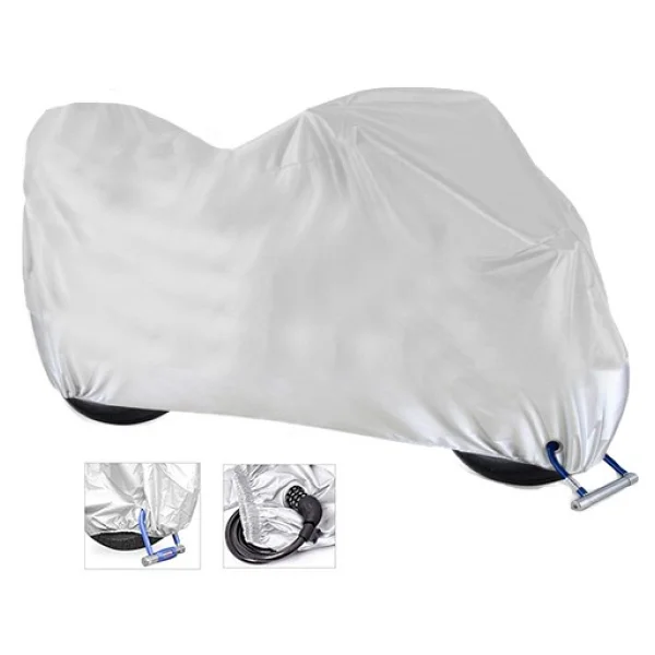 Autoen Kawasaki Zl 600 Motosiklet Brandası (Arka Çanta,Topcase Ve Güvenlik Kilidi Uyumlu) - Görsel 6