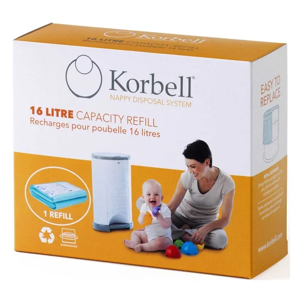 Korbell 495'li Kirli Bebek Bezi Çöp Poşeti - Görsel 9