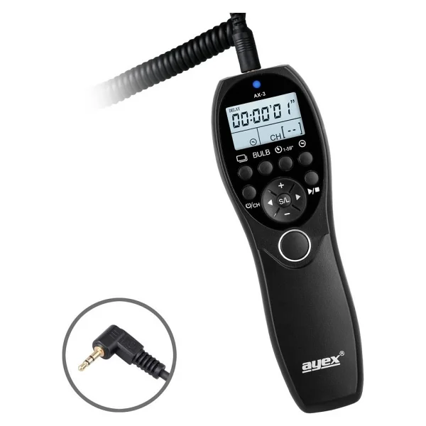Ayex Ax-3 E3 Zaman Ayarlı Fotoğraf Makinesi Kumandası - Görsel 6