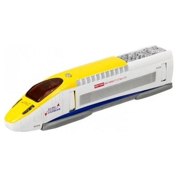Sunman Sesli Işıklı Yüksek Hızlı Tren Metal Model Araç - Görsel 4