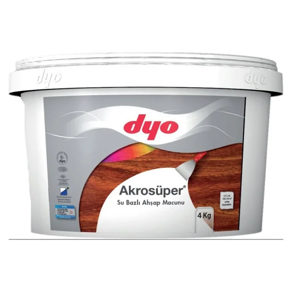 Dyo Akrosüper Ahşap Macunu 1,25 Kg - Görsel 2