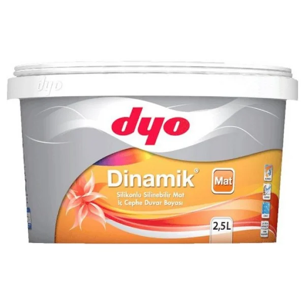 Dyo Dinamik Silikonlu İpek Mat 15 Lt İç Cephe Boyası - Kumsal - Görsel 2
