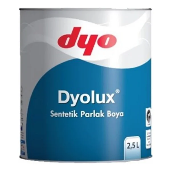 Dyo Dyolux Sentetik 2.5 Lt Yağlı Boya - Siyah - Görsel 2