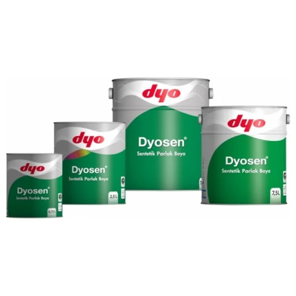 Dyo 036 Dyosen 2.5 Lt İç Cephe Boyası - Siyah - Görsel 2