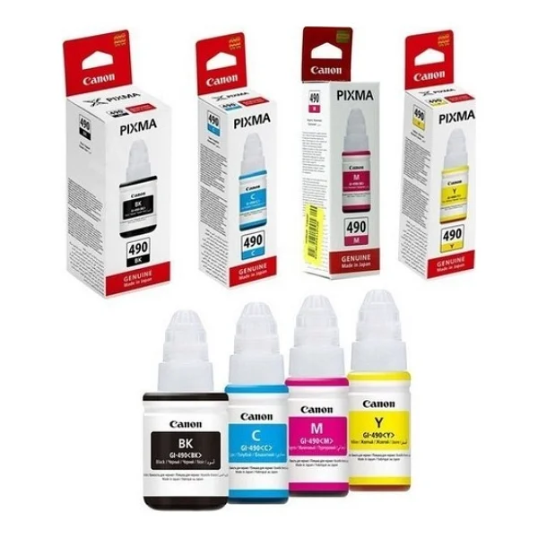 Canon Gı-490 Orjinal Mürekkep Kartuş Takımı G3410 - Görsel 2