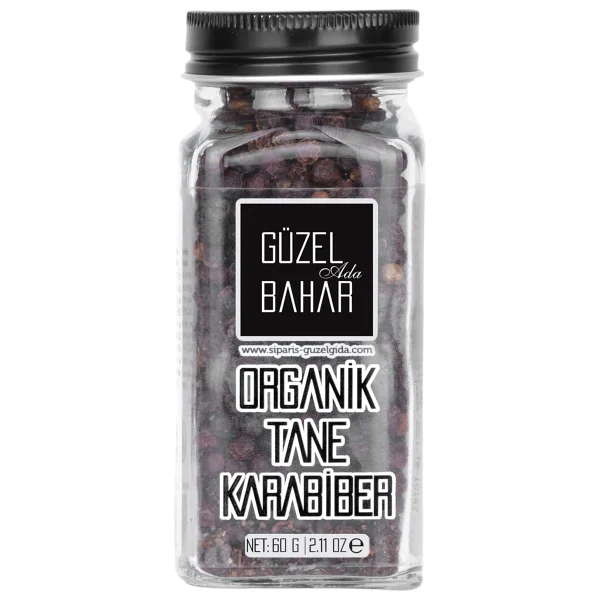 Güzel Ada Gıda Organik Tane Karabiber 60 Gr - Görsel 7