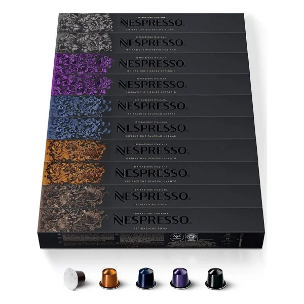 Nespresso Yoğun Kahve Seçimleri 10 Kutu 100 Kapsül - Görsel 2