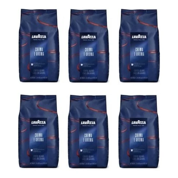 Lavazza Crema&Aroma Blue Espresso Çekirdek Kahve 6x1kg - 1 Paket - Görsel 3