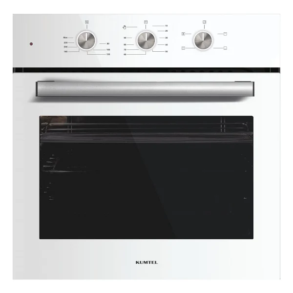 Kumtel Beyaz Aspiratörlü Turbo Ankastre Set (B66 - Sf2 (Mt) + Ds6-905w + Ko-40tahdf) - Görsel 3