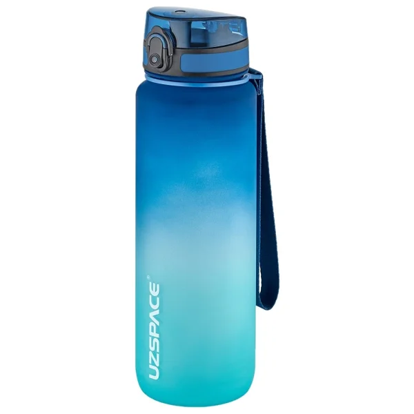Uzspace 3026-4 Çift Renk Siyah-Beyaz 500 Ml Motivasyon Matarası - Görsel 5