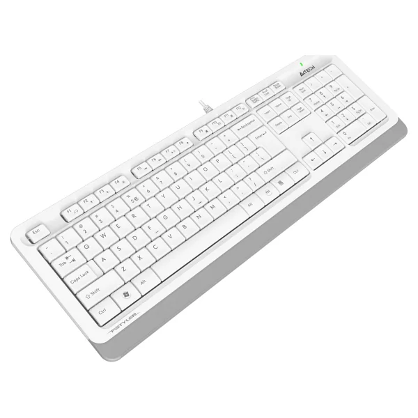 A4 Tech Fstyler Fk10 Beyaz Q Kablolu Klavye - Görsel 10