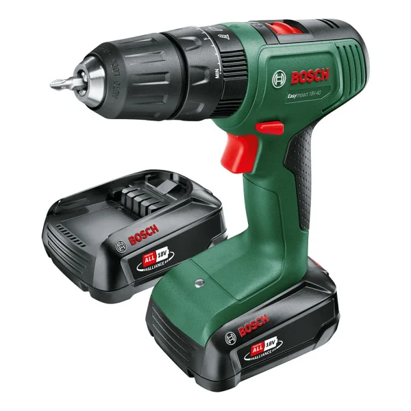 Bosch Easyımpact 18v-40 Çift Akülü 2 Ah Darbeli Vidalama Makinesi - Görsel 2