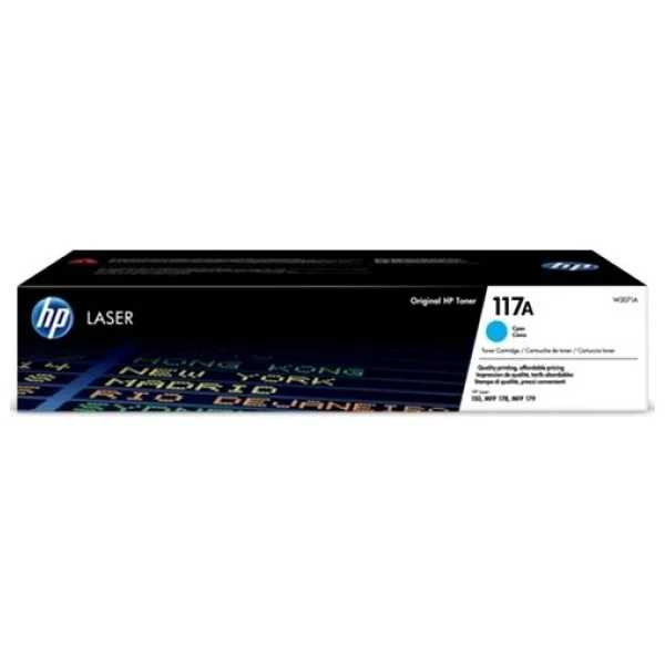 Hp 117a W2071a Mavi Toner - Görsel 3