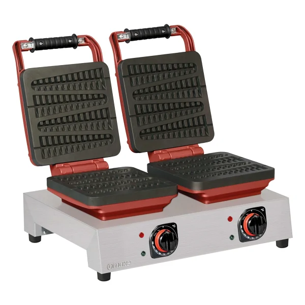 Omake Waffle Makinesi Wfl21.E21 Z5f Kare Çiftli 1101 - Inox - Görsel 2