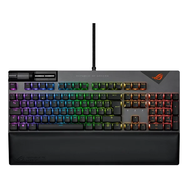 Asus Rog Strix Flare Iı Animate RGB Nx Red Switch Kablolu Mekanik Oyuncu Klavyesi - Görsel 3