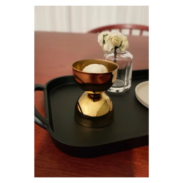 Narin - İkramlık / Yumurtalık - Titanyum Gold - Görsel 2