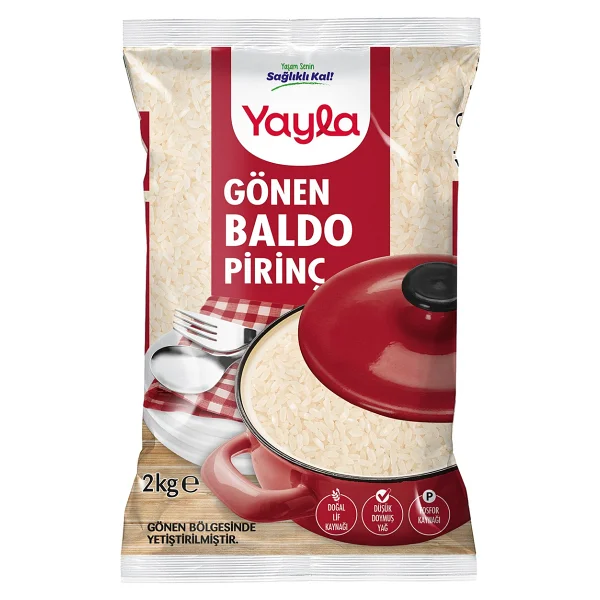Yayla Gönen Baldo Pirinç 2 Kg - Görsel 2