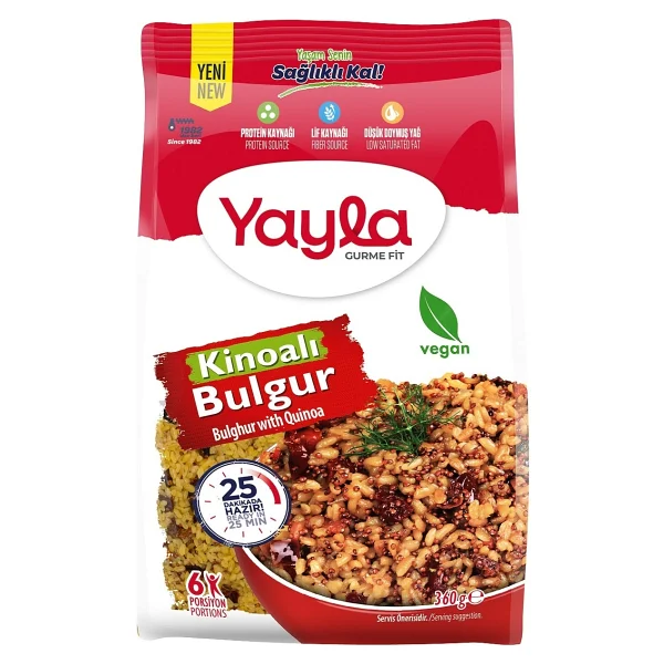 Yayla 360 gr Gurme Fit Kinoalı Hazır Yemek - Görsel 8
