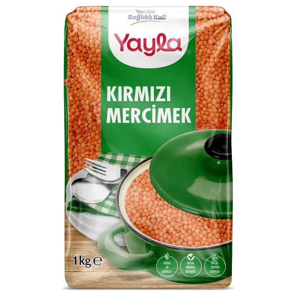 Yayla Kırmızı Mercimek 1 Kg - Görsel 5