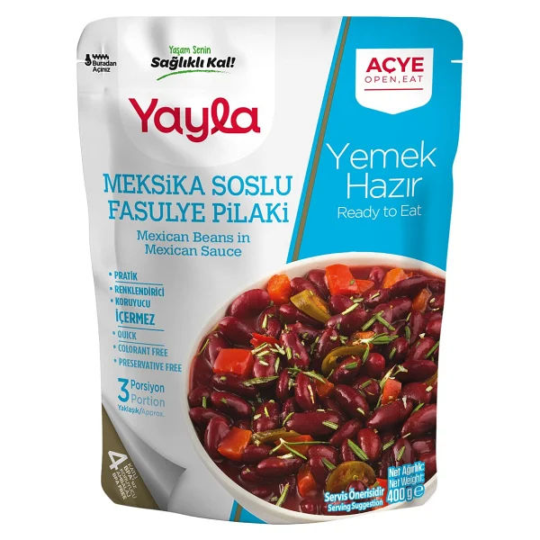 Yayla Meksika Soslu Pilaki 400 Gr - Görsel 4