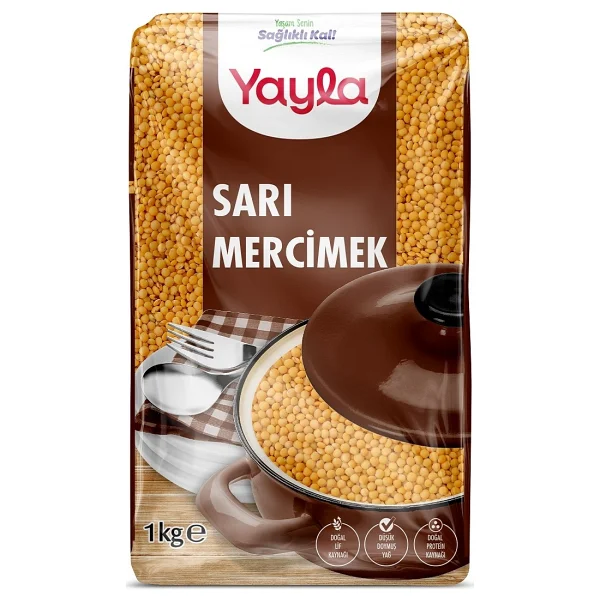Yayla Sarı Mercimek 1 Kg - Görsel 2