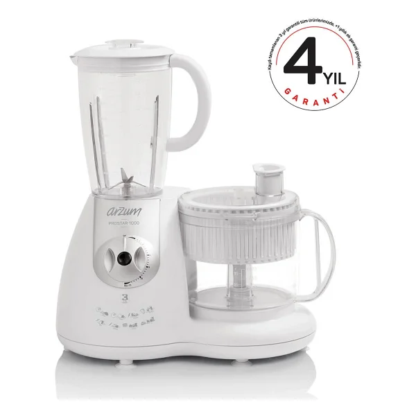 Arzum Ar1044 Prostar 1000 1000 W Mutfak Robotu - Görsel 3
