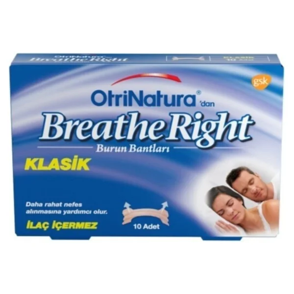 Breathe Right Burun Bandı Klasik Normal Boy 10'lu 6 Paket - Görsel 6