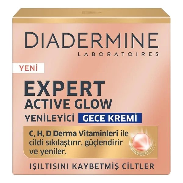 Diadermine Expert Active Glow Yenileyici 50 Ml Gece Kremi - Görsel 2