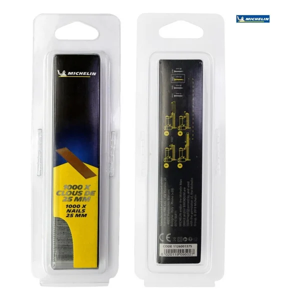 Michelin Mcf1375 25mm 1000 Adet F/E/J/8 Serisi Ağır Hizmet Tipi Kesik Başlı Çivi - Görsel 2