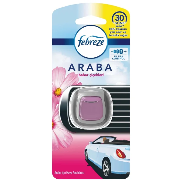 Febreze Bahar Çiçekleri Klima Araba Kokusu 2 Ml - Görsel 2