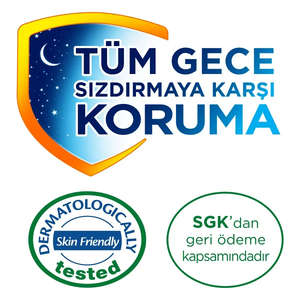 Evony Premium Esnek Belbantlı Orta Boy M 30'lu 4 Adet Hasta Bezi - Görsel 4