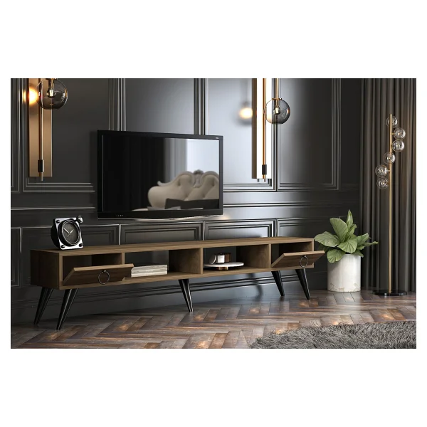 Givayo Lima TV Ünitesi Ceviz 180 Cm - Görsel 3