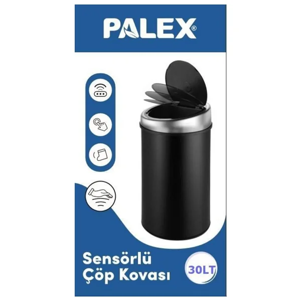 Palex Sp-30 Sensörlü Çöp Kovası 30 Litre - Görsel 2