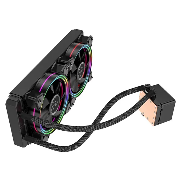 Gametech Hydra 240 Rainbow 240 Mm İşlemci Sıvı Soğutucu - Görsel 2