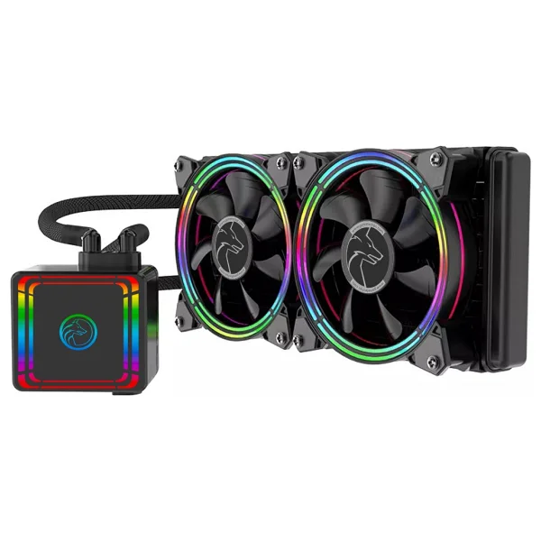 Gametech Hydra 240 Rainbow 240 Mm İşlemci Sıvı Soğutucu - Görsel 10