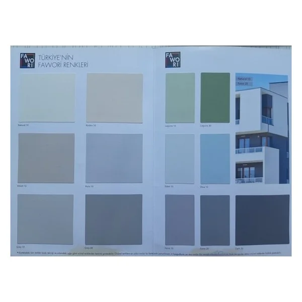 Fawori Silikonlu 2.5 Lt Dış Cephe Boyası - Görsel 2