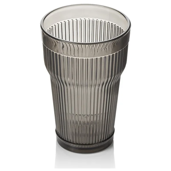 Ultraform Barok Uzun Bardak Füme - Görsel 3