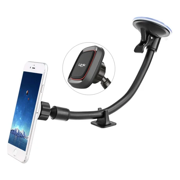 Linktech H778 Vantuzlu Mıknatıslı Araç Telefon Tutucu - Görsel 2
