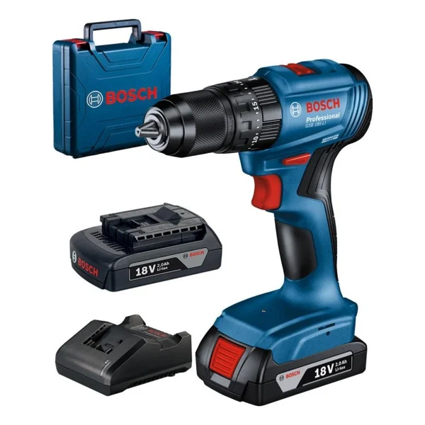 Bosch Gsb 185 Li Çift Akülü 2 Ah Darbeli Matkap - Görsel 5