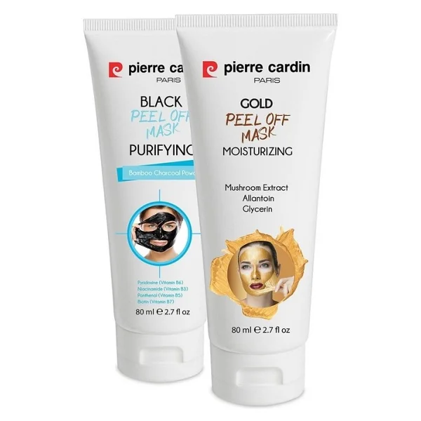 Pierre Cardin Siyah Ve Altın Maske+Pierre Cardin Yüz Temizleme Jeli - Görsel 3