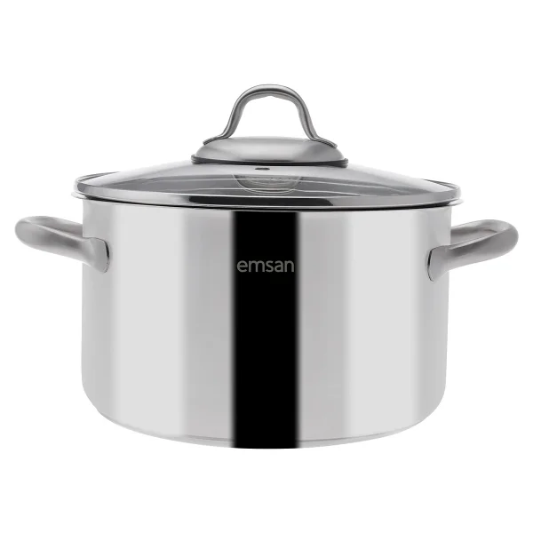 Emsan Steel Force 18 Cm Derin Tencere - Görsel 4