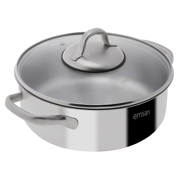 Emsan Steel Force 26 Cm Karnıyarık Tenceresi - Görsel 3
