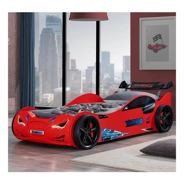 Setay Mobilya Süpers Rüzgarlıklı 90x190 Cm Arabalı Yatak - Görsel 10